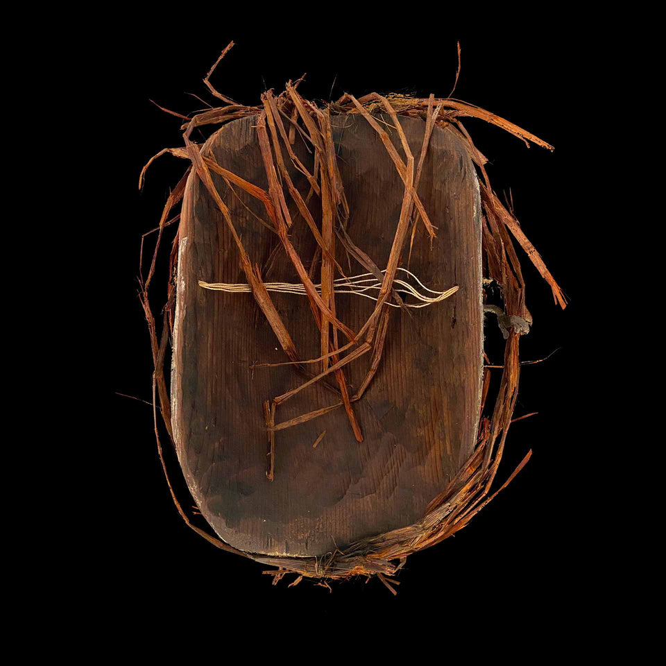 Masque de Colombie Britannique en Bois Sculpté (Canada) - Années 1960/1970