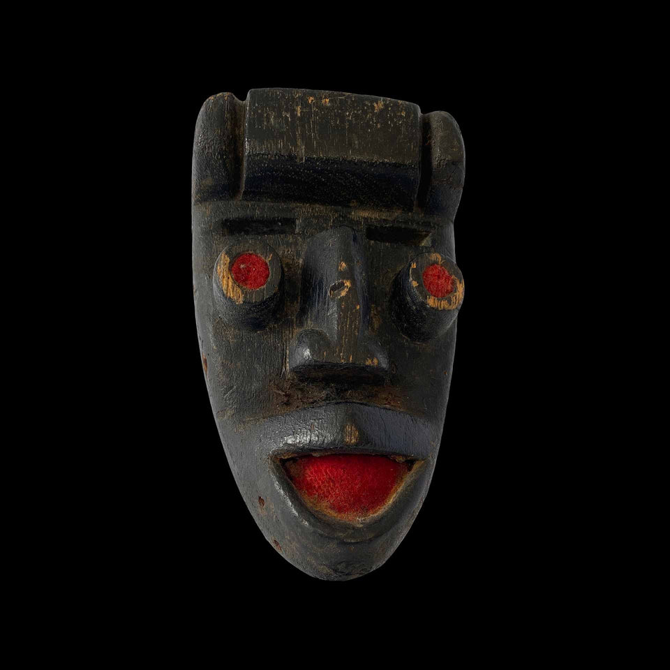 Masque Passeport Guéré en Bois Sculpté (Côte d’Ivoire) - XXe siècle