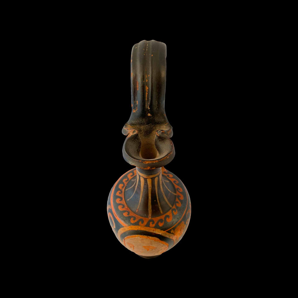 Oenochoé en Céramique Noire (Grande Grèce) - IVe siècle avant JC
