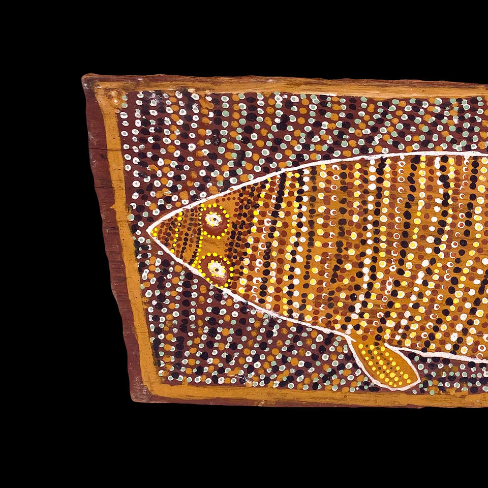 Peinture Aborigène sur Écorce d’Arbre (Australie) - Première Moitié du XXe siècle