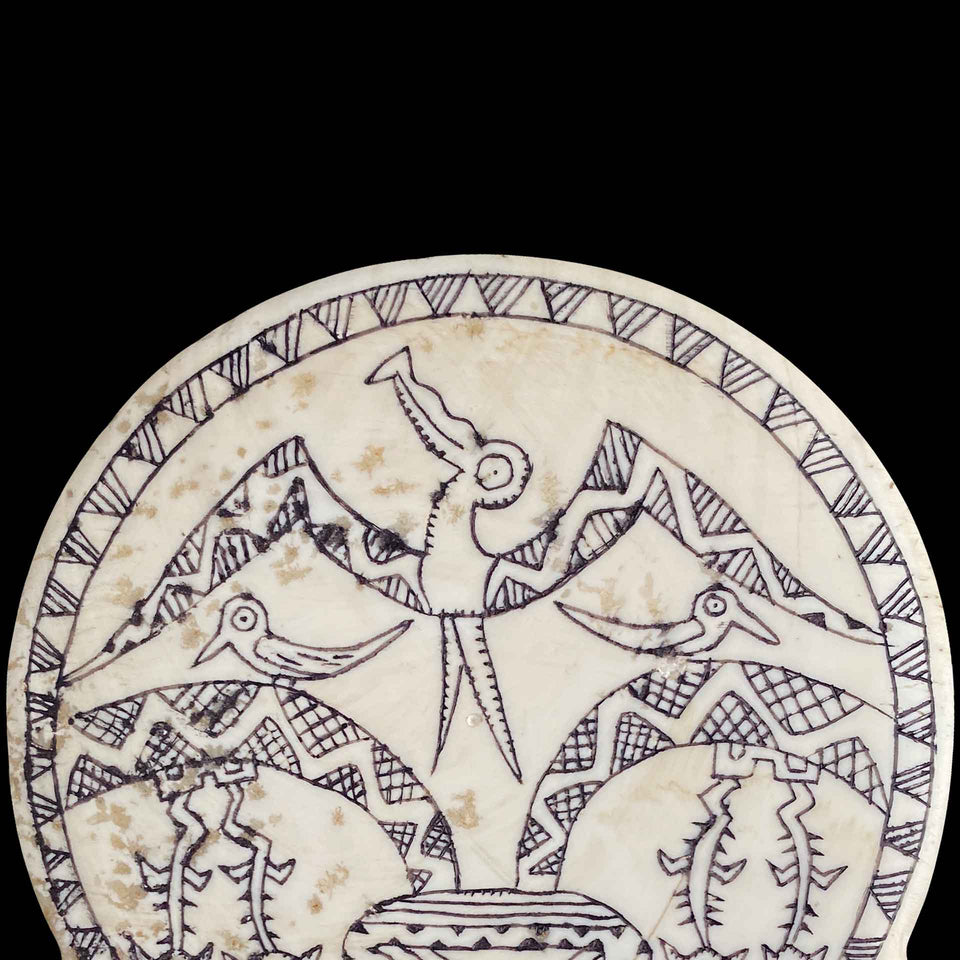 Pendentif Rituel "La'Oniasi" en Coquillage (Îles Salomon) - XXe siècle