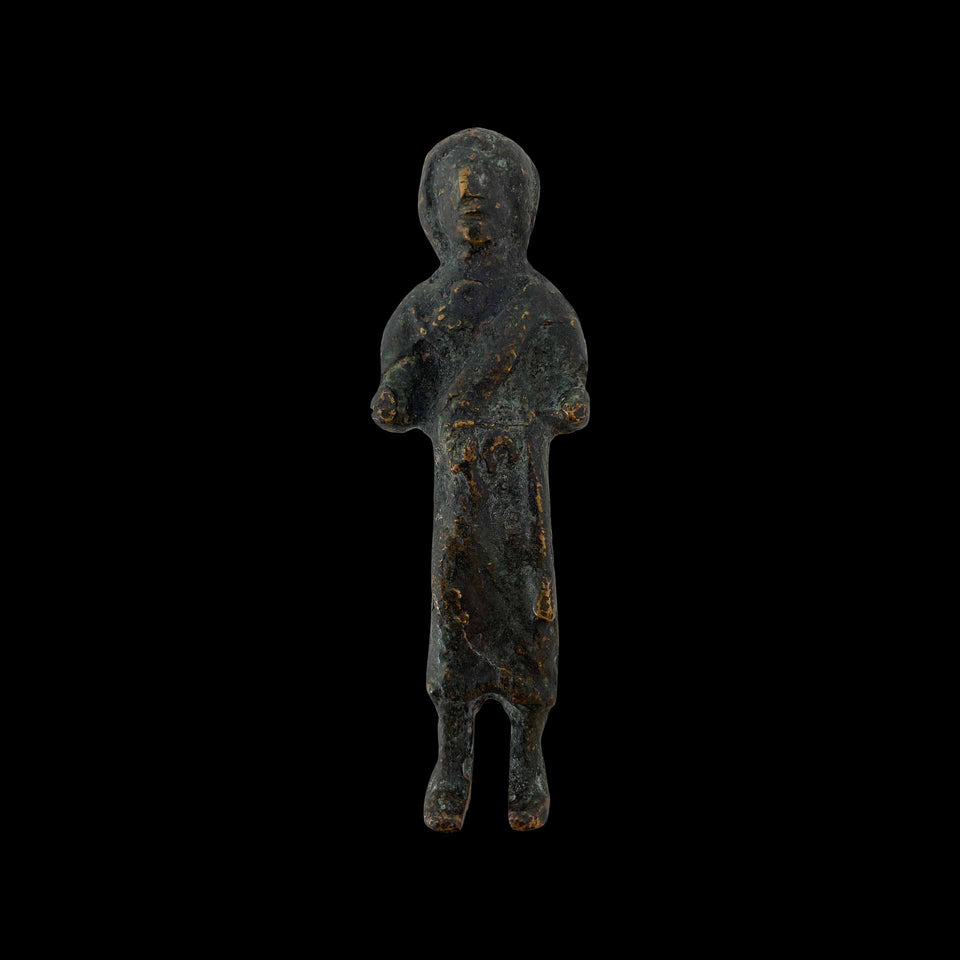 Statuette Votive en Bronze de la Région de Pétra (Jordanie) - Ier/IIIe siècle