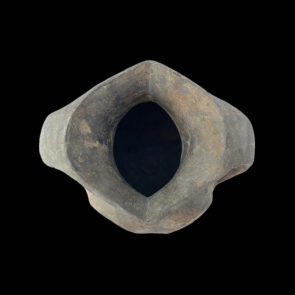 Vase "Guan" en Terre-Cuite (Chine) - IIe siècle (Dynastie Han)